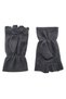 Unisex Winter Smoked Color Elastic Ankle Elastic Fingerless Cutout Half Finger Winter Thermal Fleece Gloves - 2