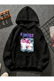 The Chain Smokers V1 Printed Hooded Black Sweatshirt