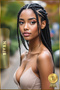 Fiber Synthetic Hair for African Braiding Rasta and Box Braid - Black - 3