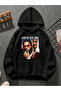 King of Ny V1 Printed Hooded Black Sweatshirt