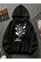 Wiz Khalifa V7 Printed Hooded Black Sweatshirt