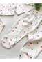 100% Cotton Baby Girl Newborn 5 Piece Hospital Discharge Set - 5