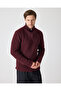 Men's Oversize Zippered Fishing Knitwear Sweater - 3