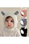 Lined Winter Knitted Girls/Boys Beanie Hat with Ears - 5
