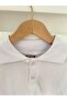 White Polo Neck Kid's Body - Long Sleeve T-Shirt - 3