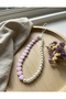 Pink Heart Pearl Phone Charmi Phone Strap Bracelet Strap1 - 2