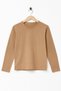 Boys' Crew Neck Plain Long Sleeve T-Shirt - 3