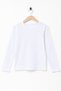 Girls' Crew Neck Plain Long Sleeve T-Shirt - 4