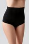 Slip-Resistant High Waist Laser Panties 9208 Black
