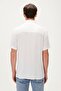 Smile Shirt Off-White White Short Sleeve Printed Men's Shirt - 3
