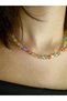 Colorful Quartz Natural Stone Necklace |   Colors of Nature - 3