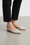 Women's Heelless Stripe Stone Detailed and Belted Open Summer Casual-Nightwear Evening Dress Sandals-Shoes - 4
