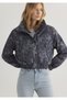 Printed Anthracite Crop Jacket 1110269 -89122