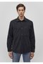 Anthracite Velvet Shirt Loose Fit / Loose Relaxed Fit 0211216 -70087 - 3