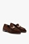Alice Brown Suede Leather Women's Loafer - 4