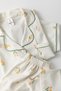 Long Sleeve Shirt Collar Women's Pinterest Pajama Set - Transitional Women's Pajamas - Wide Size Range