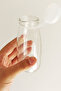 250 ml Transparent Milk, Ayran, Water, Lemonade, Soft Drink Bottle 250 Cc Glass Bottle with Strap Lid 1 Piece - 2