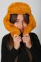Safran Plush Fur Girl's Beret Hat with Earflaps and Snap Fasteners - 8