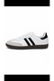 Unisex White Black Daily Walking Running Sports Shoes Men Women Sneaker - 2