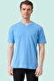 V-Neck 100 Cotton Combed Tshirt Is Gvenligi Galanthus Shirt Breathable Comfortable Stylish Design - 2