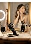 Black Decorative Hand-Shaped Jewelry and Ring Stand – Bracelet, Necklace, Earring Organizer - 4