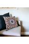 Jacquard Tapestry Panel Woven Green Mandala Decorative Throw Pillow / Pillowcase - 7
