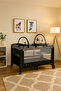 expandable Multi-functional Baby Crib with Playpen & Rocking Glider, Convertible Bedside - 5