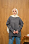 Smoked Sweat with Front Slit and Finger Detail - 6
