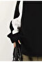 Y2K Streetwear Printed Black Unisex Oversize Crew Neck Sweatshirt - 3