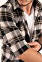 Brown White Slimfit Lumberjack Gift Boxed Men's Shirt - 2