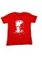 Half Sleeve Red Ataturk Printed T-Shirt