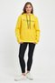 Süperlife Women's Hooded Comfortable Fit Fleece Inside 3 Thread California Printed Sweatshirt Spr24Swk03