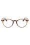 Round Leopard Unisex Women Men Blue Light Protection Glasses |   50 Ekartman |   Optically Compatible