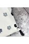 وسادة زخرفية مصنوعة يدويًا من القطن المطرز بلون الأنثراسيت / غطاء وسادة فردي - 7