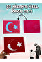 Fun Knitting Set for Kids with Turkey Flag Pattern - 6