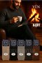 6-Piece Men's Wool Diabetic Socks Seamless Non-Squeezing Elastic-Free Socks