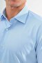 Slimfit Blue Pinstripe Men's Shirt Stretch Fabric with Slim Fit Structure As042075-13 - 4