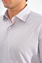 Slimfit Claret Red Fine Checkered Men's Shirt with Lycra Slim Fit Construction As043086-06 - 4