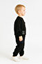 Boy's Anthracite Pocket Detailed Bottom-Top Set - 3