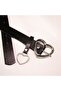 Basic Women's Trouser Belt, Jacket Belt, Dress Belt, Shirt Belt with Heart Buckle - 3