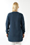Women's Comfortable Fit Pocketed Knitwear Cardigan - 6