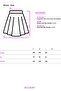 4662 Women's Button Detailed Gathered Modal Skirt Soil - 8
