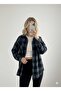 Cashmere Lumberjack Oversize Shirt Jacket