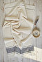 2-Piece Gania Hand & Face Towel Set 50X85 cm – 100% Cotton Thick Textured Kitchen & Bath Towels - 3