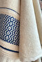 2-Piece Gania Hand & Face Towel Set 50X85 cm – 100% Cotton Thick Textured Kitchen & Bath Towels - 2