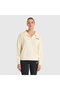 Wnc3502 Beige Women's Sweatshirt - 2