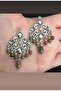 Authentic Unakite Stone Handmade Earrings