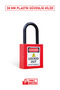Bbu Safety Security Lock Plastic Hook 38 mm |   Industrial Safety and Loto Systems - 3