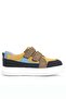 Genuine Leather Tan High Platform Velcro Kids' Casual Sports Shoes - 4
