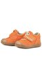 Dino Genuine Leather Orange High Top Baby Shoes - 6